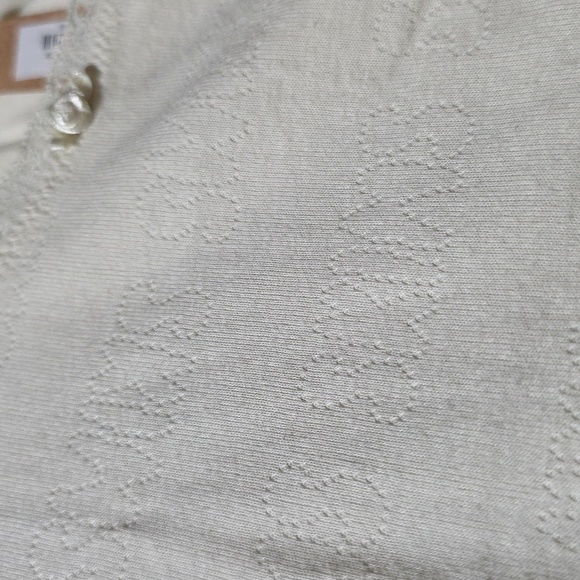 SKIMS LACE POINTELLE TANK TOP IN BONE 3X NWT - Picture 10 of 10